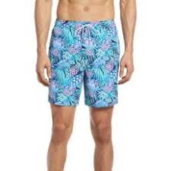 Vineyard Vines Print Board Shorts Swim Trunks Men’s Size Medium 3 Pair - Picture 6 of 16